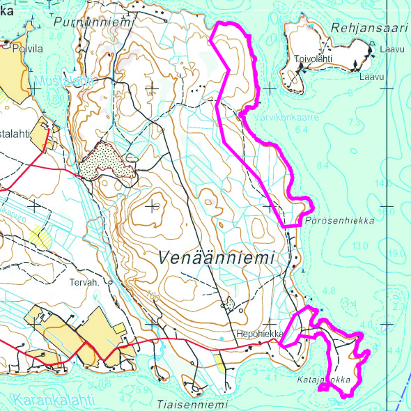 Venäänniemen suunnittelualue