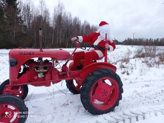 Joulupukki ja Valmet