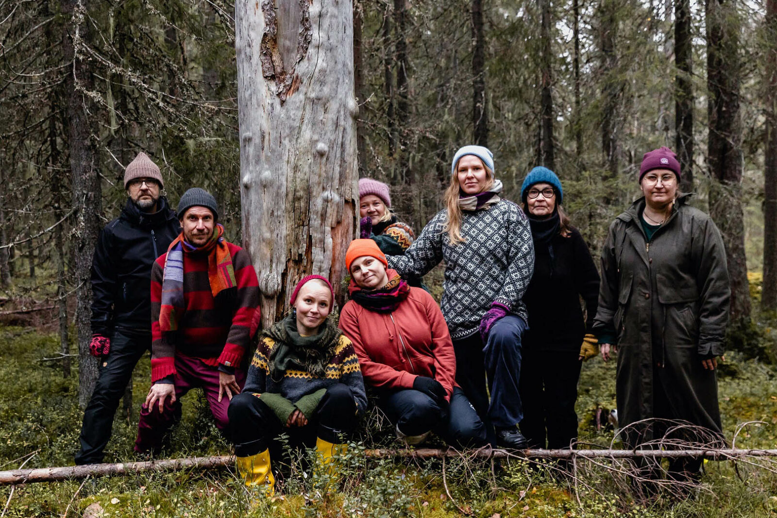 Kainuun metsäkiistat -esityksen työryhmä