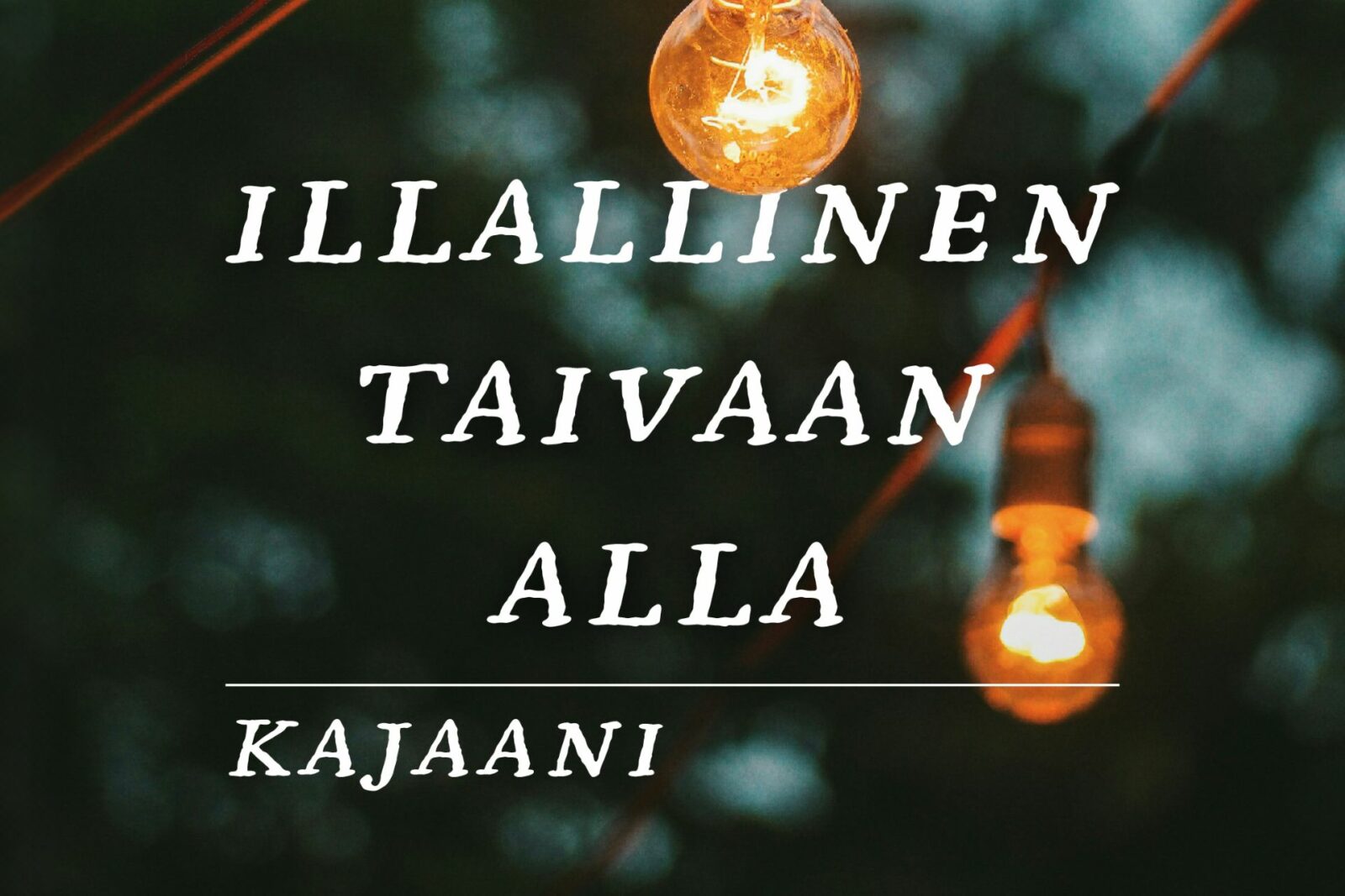 Illallinen taivaan alla Kajaanissa 22.8.2024